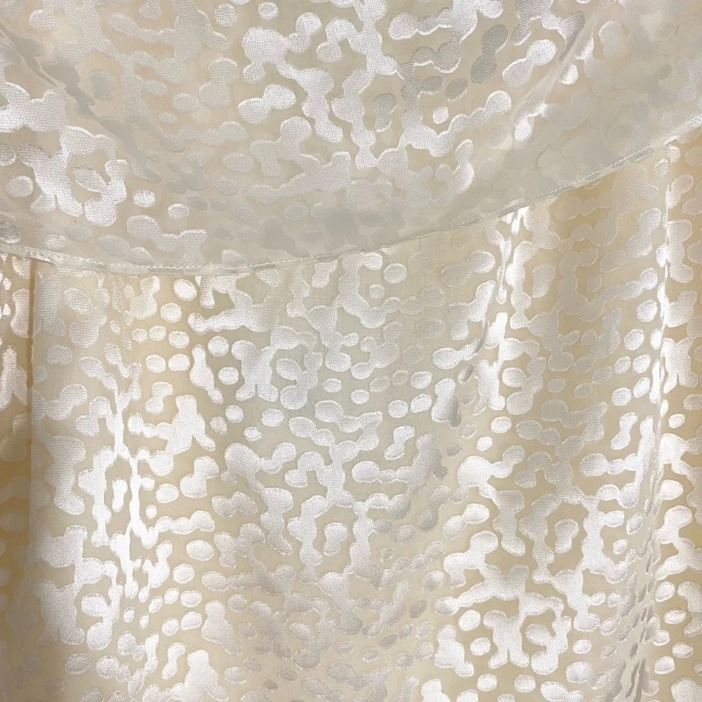 NEW IRO Paris Off White Wrap Mini Skirt Side Tie Size 8